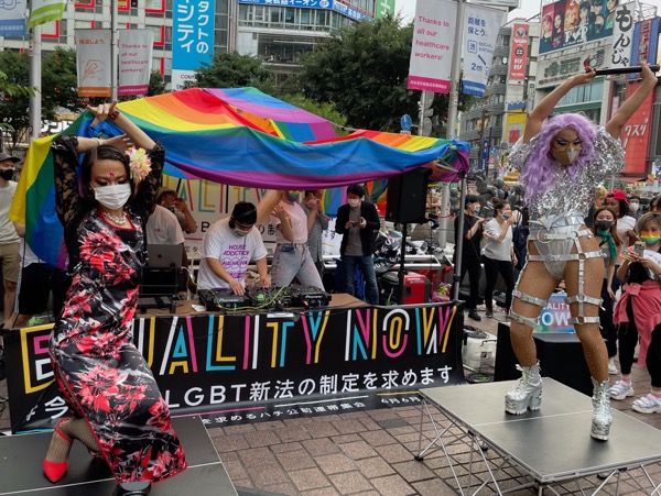 雨上がりの渋谷に虹が出ました：「0606LGBT新法制定を求めるハチ公前連帯集会」レポート